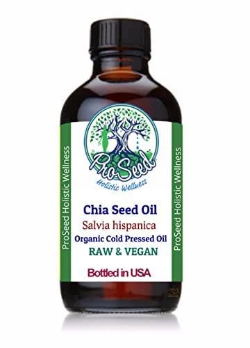 Amazon ProSeed RAW Chia Seed Oil Virgin Organic Cold Pressed