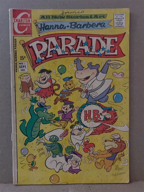 Hanna Barbera Parade Comic Books Bronze Age Charlton