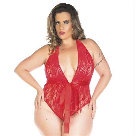 Body Rendado Luxo Plus Size Transparente Mercado Sex Produtos Er Ticos