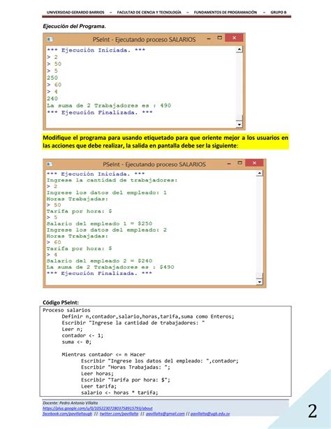 Estructura Repetitiva Mientras While Con Pseint Pdf