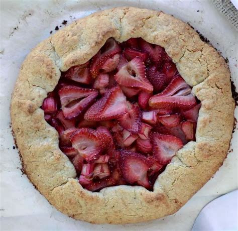 Strawberry Rhubarb Rustic Tart Life With Susan