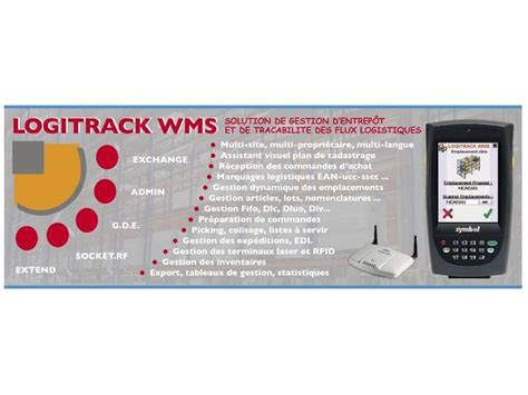 Logitrack Wms Progiciel Dentrepôts Et De Traçabilité Des Flux