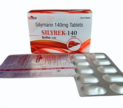 Silymarin 140 Mg Tablets At Rs 2500 Box Silymarin Capsules And