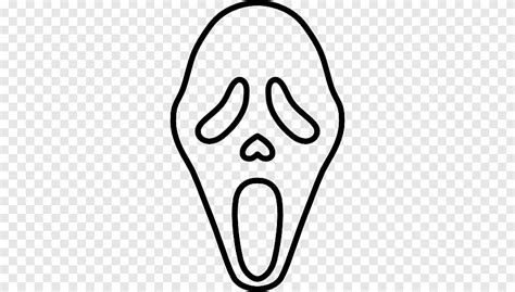 Ghostface Thriller Computer Icons Scream, scream, white, face png | PNGEgg