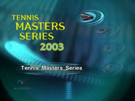 Tennis Masters Series 2003 Pc Galleries Gamewatcher