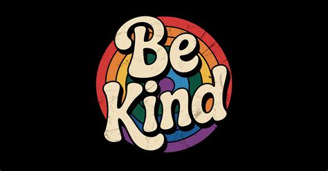 LGBTQ Be Kind Gay Pride LGBT Ally Rainbow Flag Lgbt Ally Sticker TeePublic