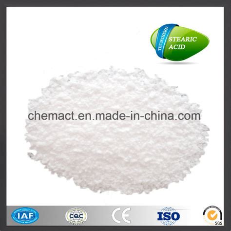 C18h36o2 Triple Pressed Plastic Rubber Cosmetic Grade Stearic Acid