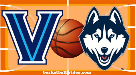 Villanova vs UConn Basketball Full Game Replay Feb 24, 2024 NCAA ...