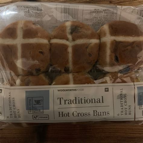 Woolworths Food Traditional Hot Cross Buns Review Abillion