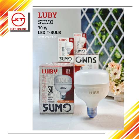 Lampu Led Luby Sumo W Cahaya Putih Lazada Indonesia