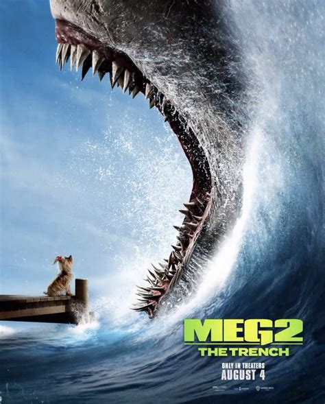 Swrve 🦖 Jurassic News Outlet And Content On Twitter ⚠️ The First Official “the Meg 2” Poster