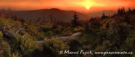 Marcel Fujcik Panoramata Beskydy Kněhyně Ze Smrku Natural