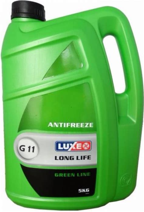 Антифриз LUXE Зелёный LONG LIFE 5 кг (-40С) G11