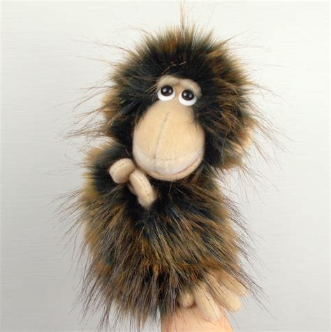 Marmoset Puppet For Hand Puppet Theater Plush Monkey Glove Etsy