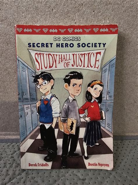 Dc Comics Secret Hero Society Study Hall Of Justice Series 1 Rep Vg