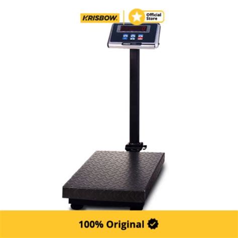 Jual Krisbow Platform Scale Timbangan Barang Digital Kg Shopee