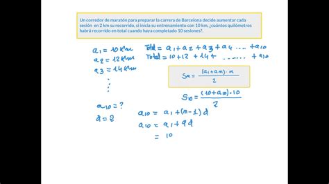 Problemas De Progresiones Aritm Ticas Resueltos Paso A Paso Youtube