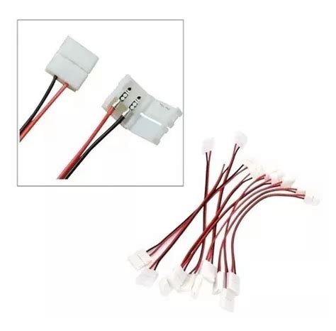 Conector Emenda Fita Led 2835 De 2 Via Gaya MercadoLivre