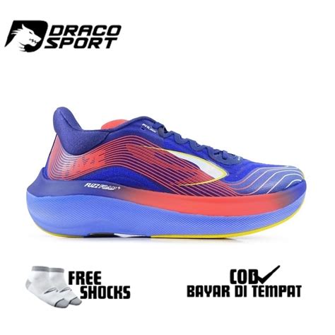 Jual SEPATU LARI 910 Nineten ORIGINAL HAZE TEMPO Biru Merah Kuning