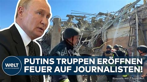 PUTINS KRIEG Russland beschießt ukrainische Städte Reuters