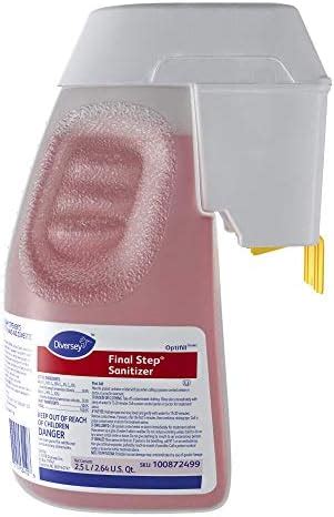 Diversey Final Step Sanitizer Concentrated No Rinse Food