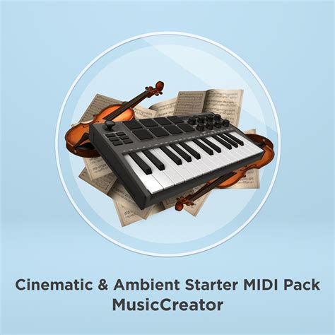 Cinematic And Ambient Starter Midi Pack Musiccreator