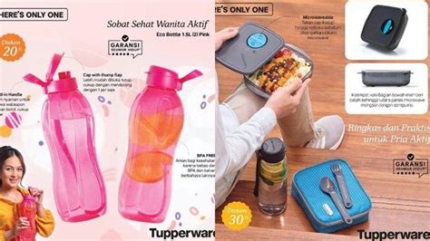 Katalog Promo Tupperware Bulan Juni Botol Minum Dan Tempat Makan