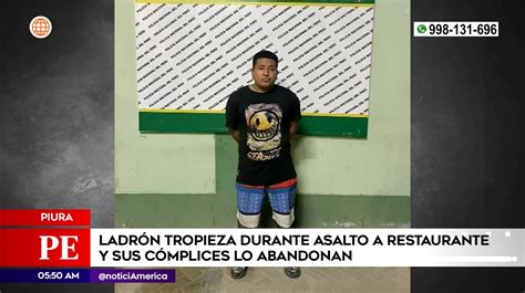 Ladrón tropieza durante asalto y sus cómplices lo abandonan América