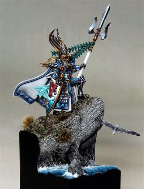 High Elf Sea Lord By Gareth Nicholas Glazed Over · Puttyandpaint