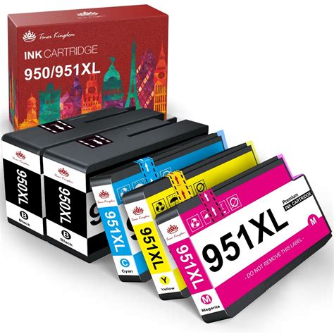 10 Pk 950xl 951xl Ink Cartridge For Hp Officejet Pro 8100 8600 8610 Plus Printer 6658461901950