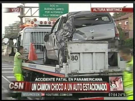 C N Transito Choque Y Muerte En Panamericana Parte Youtube