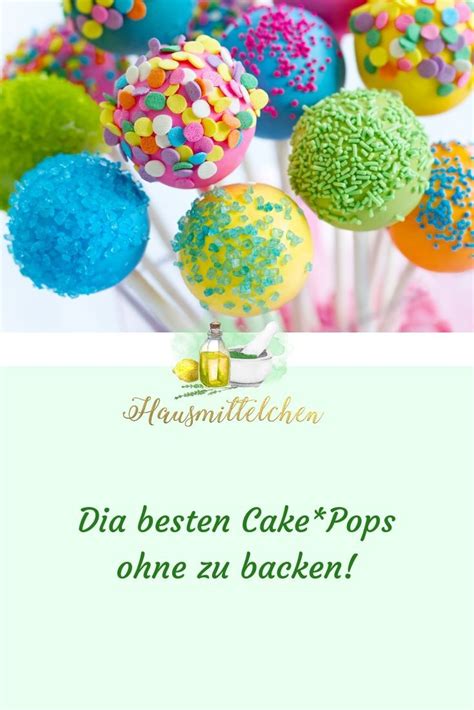 Colorful Cake Pops With Sprinkles On Them