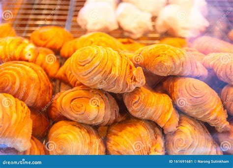 Thai Sweet Curry Puff Thai Food Or Dessert Stock Image Image Of