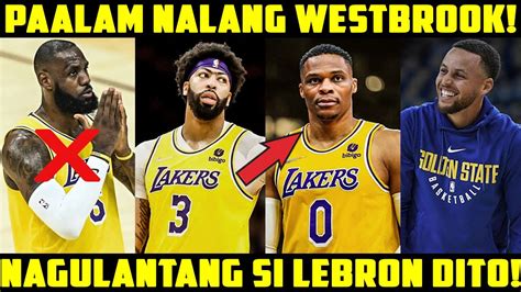 Naloko Na Lakers Ayaw Ng Tulungan Pa Si Westbrook Davis Trade Kahit