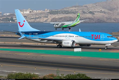 TUI Airways Boeing 737 NG Max G TUMK Photo 61257 Airfleets Aviation