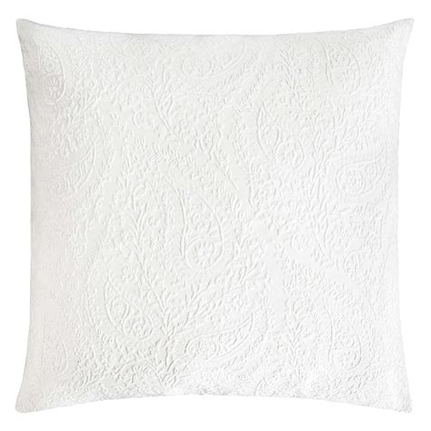 Kevin O Brien Studio Henna White Euro Sham This Kevin O Brien Studio