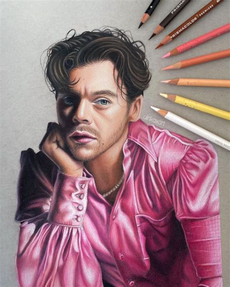 On Instagram Finally Finished My Harrystyles Portrait Hope