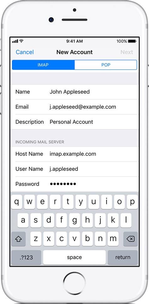 Add An Email Account To Your Iphone Ipad Or Ipod Touch Apple Support