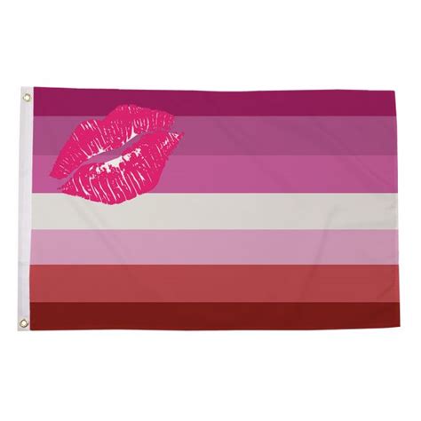 Lipstick Lesbian Flag The Flag Wholesaler