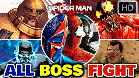 Spider Man Shattered Dimensions All Bosses And Ending Youtube