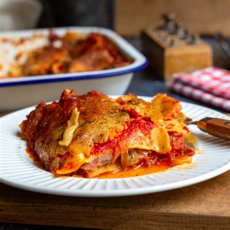 Feuilles de lasagne fraîches délicieuses et faciles à cuire