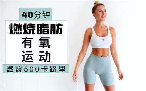 Eleni Fit40分钟脂肪燃烧有氧运动 剧烈出汗的HIIT燃烧50 哔哩哔哩