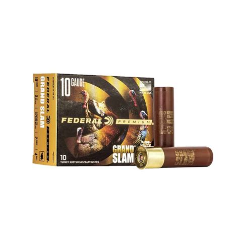 Federal Premium Grand Slam 10 Gauge 3 12in 5 2oz Turkey Shotshells