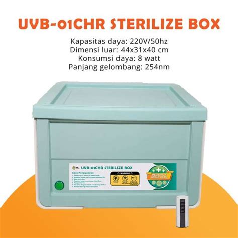 Jual Box Sterilisasi UVC Ozone Sterilizer Box With UVC Lamp 8W