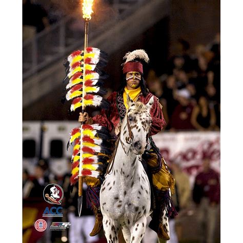 Chief Osceola Florida State University Mascot 16 X20 Print