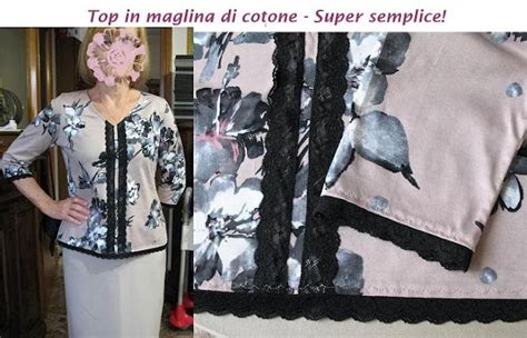 Fashion Sartoria Rifinire Scollatura In Top Di Maglina Principianti