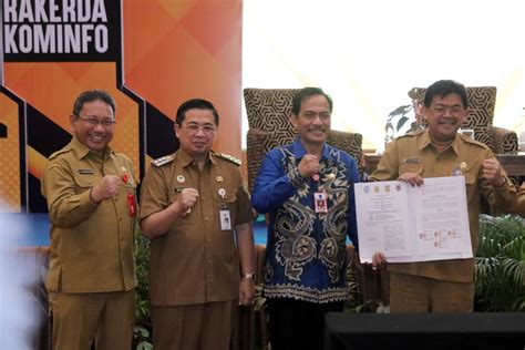 Diskominfo Se Kalsel Ikuti Rakerda Pemerintah Kabupaten Banjar