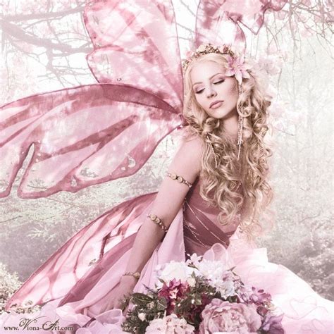 In The Pink Fairy Art Fantasy Fairy Beautiful Fairies