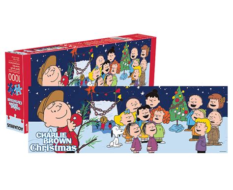 Peanuts A Charlie Brown Christmas 1000 Piece Slim Jigsaw Puzzle Catch