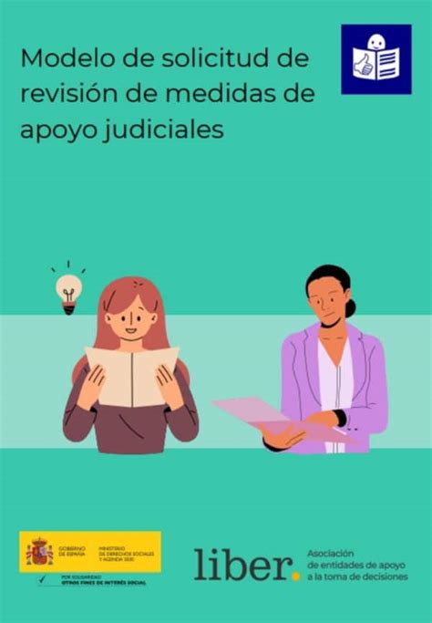 Modelo de solicitud de revisión de medidas de apoyo judiciales